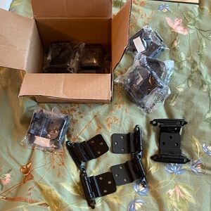 Decobasics Black Metal Hinges Set